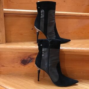 CASADEI women’s boots. Combined leather-suede